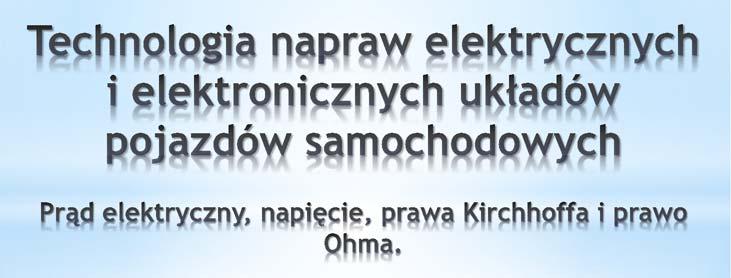 06 6 Opracował: mgr inż. Marcin Wieczorek www.marwie.net.pl Rodzaje prądu elektrycznego.