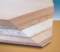 Na przykład: szlifowanie drewnianych klinów naprawczych, struganie paneli wykonanych z kilku warstw różnych materiałów(np.
