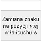 Konkatencja łączenie łańcuchów Często zdarza się, iż chcemy połączyć dwa lub więcej tekstów w jeden tekst. Operacja łączenia tekstu nosi nazwę konkatencji (ang. concatenation).