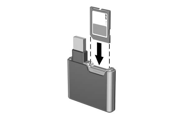 Nap dy Instalowanie opcjonalnej karty pami ci SD Aby zainstalować kartę pamięci SD w napędzie cyfrowym: 1.