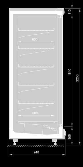 suspended adjustable wire shelves price strips 39mm on suspended shelves exposition surface: hot-galvanized sheet, powder