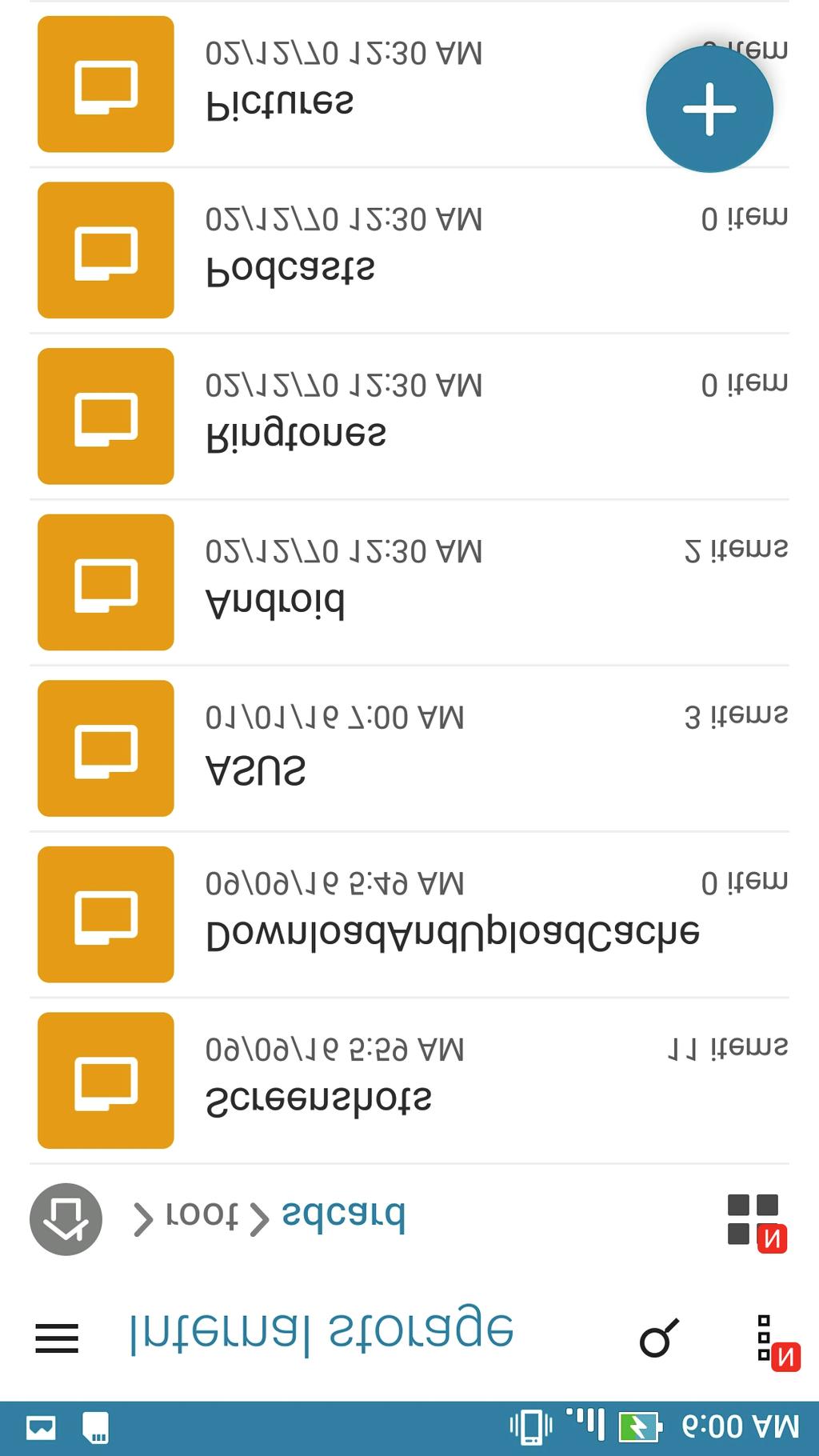 w aplikacji File Manager (Menedżer plików), aby go zaznaczyć.