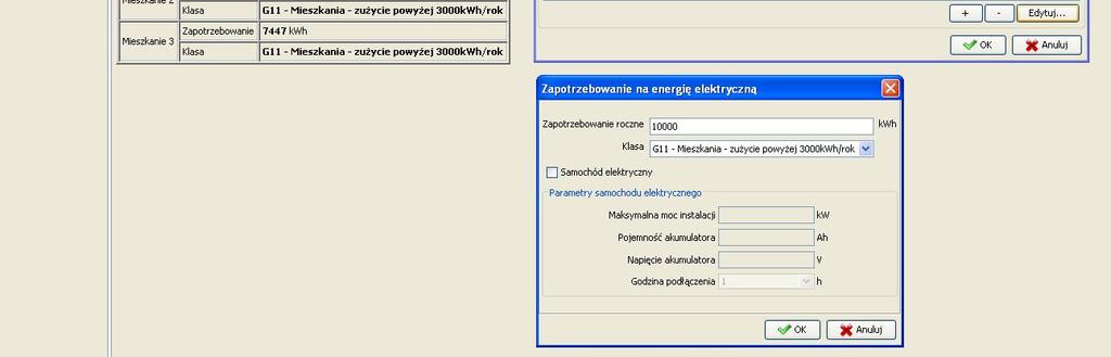 energię dla budynku