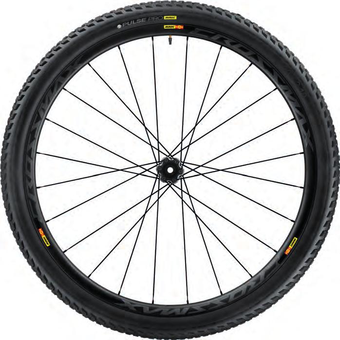 Koła MTB Mavic Crossmax Pro Carbon Masa (27,5 /29 ): 1470/1510 g, opona 2,1 (27,5 /29 ): 580/620 g, opona 2,25 (27,5 /29 ): 640/680 g Legendarne Crossmaxy teraz z karbonu.