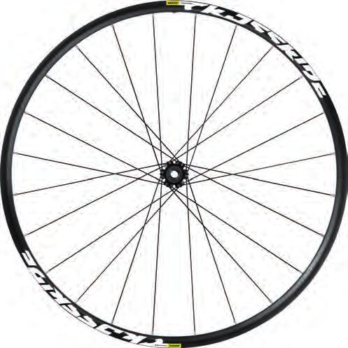 Koła MTB Mavic Crossride Masa (26 /27,5 /29 ): 1850/1910/2000 g, Kolejny model z zupełnie nową, łączoną wkładką obręczą.