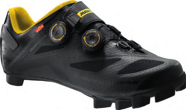 Buty MTB Mavic Crossmax SL Ultimate Masa: 340 g (rozmiar 8,5) Wspaniałe, komfortowe dopasowanie oraz transfer energii w czysto wyścigowym bucie cross country.