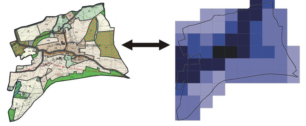 P. Krajewski, B. Mastalska-Cetera tych obszarach nowej zabudowy spowoduje całkowitą utratę walorów widokowych, nawet w przypadku zasłonięcia jej roślinnością.