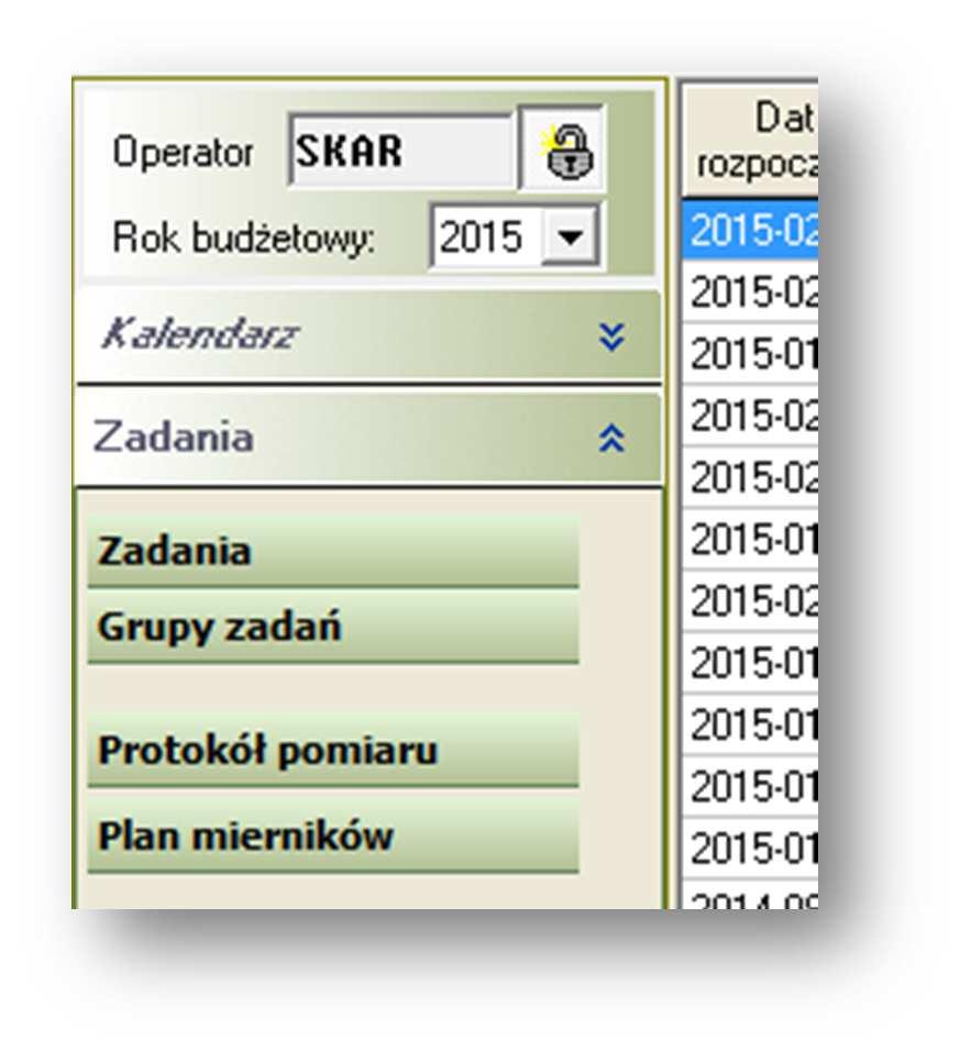 Uwaga! Wykonanie za pierwsze półrocze należy wpisywać z datą 30.06.rrrr, a wykonanie za rok 31.12.rrrr. 6.