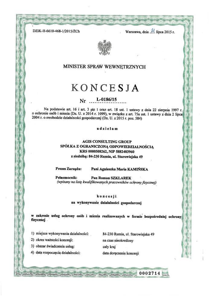 KONCESJA