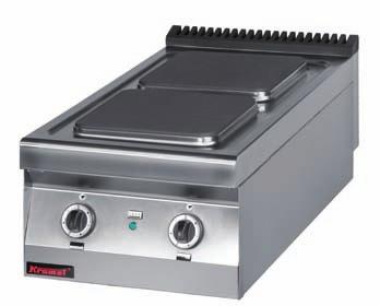 Kuchnie gazowe i elektryczne UWAGA: kuchnie z piekarnikami PE-2 i PG-2 dostarczane są bez dodatkowego wyposażenia
