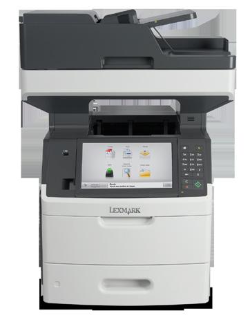 wielokrotne (HD) Lexmark XM5163 Szybkość druku i kopiowania 60 str.
