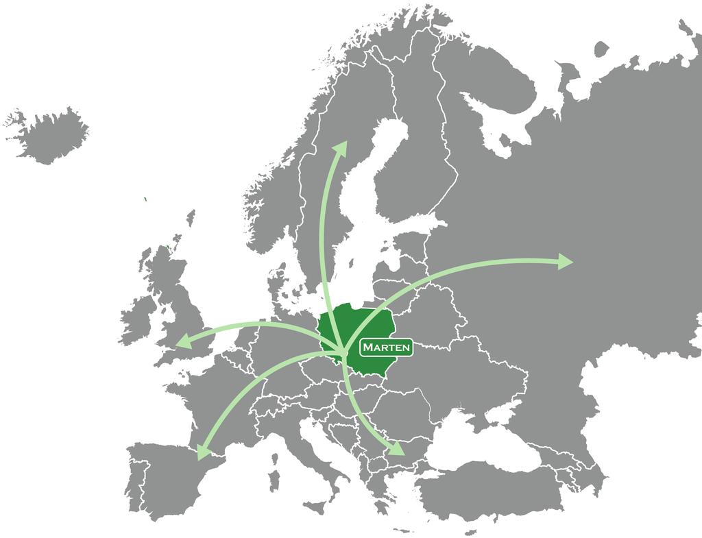 Firma Marten to polska firma, która zajmuje się opracowywaniem i projektowaniem produktów, produkcją zamocowań elektrycznych i do hydrauliki, oraz produkcją akcesoriów do płytek ceramicznych.