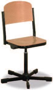Krzesło Benek oparcie i siedzisko ze sklejki, na