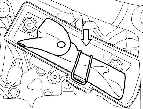 Zestaw narzędzi Motocykl posiada komplet narzędzi umieszczony pod pokrywą z lewej strony motocykla. 1. Włóż kluczyk zapłonowy do zamka i przekręć w kierunku ruchu wskazówek zegara.