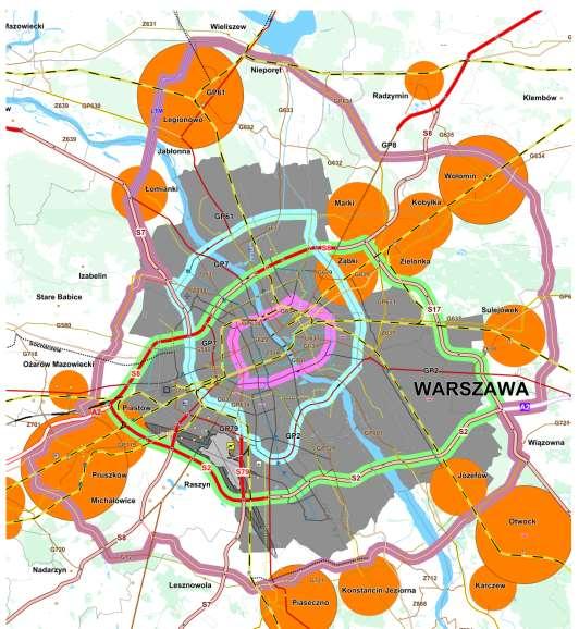 Pętla Mazowsza Duża Obwodnica Warszawy Mała Obwodnica