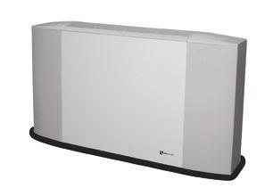 Wyposażenie pomp ciepła Klimakonwektory dla trybów ogrzewania i chłodzenia Gotowe do podłączenia konwektory o nowoczesnym wyglądzie i małych rozmiarach.