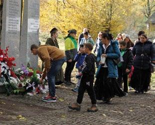 RAPORT ROCZNY 2016 9 MUZEUM W LICZBACH 180 osób wzięło udział w debatach i konferencjach naukowych organizowanych przez PMM UPAMIĘTNIENIE POMORDOWANYCH ROMÓW I SINTI 26 października w Bełżcu odbyły