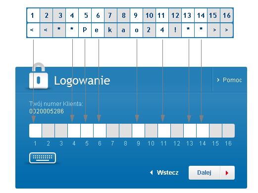 1.2. Kolejne logowanie Przy kolejnym logowaniu do systemu, po wejściu na stronę https://www.pekao24.