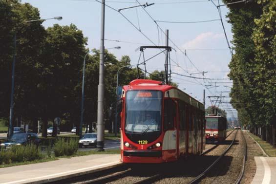 [%] 15 Źródło: [17]. Rys. 4. Aktualny schemat sieci tramwajowej Źródło: materiały otrzymane od gdańskiego ZTM. pasażerów oraz większą niezawodnością.