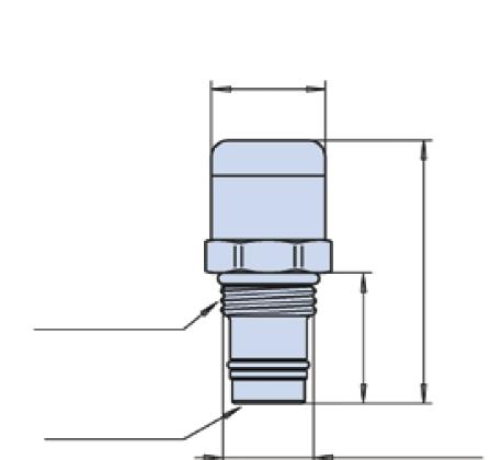 0. 0.05 250VDC 0.2 0.03 0.2 0.2 0.03 Konfiguracja styków Wskaźnik elektryczny typu T P-P2 20 max. 0 max. Klasa obudowy IP5 Przyłącze elektryczne DIN 350 Kategoria przepięcia N.C. normalnie zamknięty N.