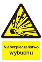 PRZECIWPOŻAROWE UZUPEŁNIAJĄCE Znak materiały utleniające 2 Z-BC003 Znak niebezpieczeństwo wybuchu - materiały wybuchowe 2 Z-BC004 Znak sprzęt gaśniczy Z-BC005 Znak