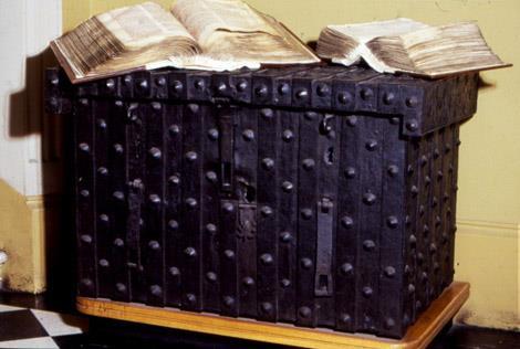 Domesday was originally kept with the royal treasury at Winchester.