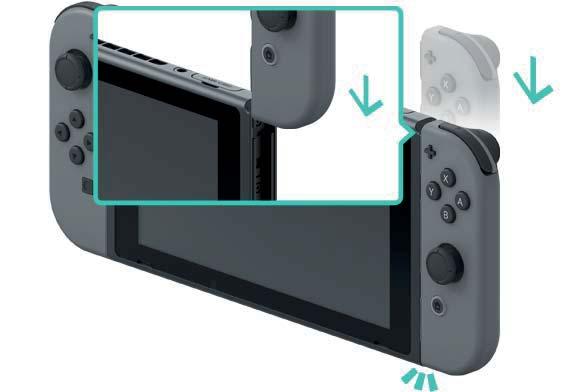 7 Kontrolery Kontrolery Możesz cieszyć się trzema trybami rozgrywki Nintendo Switch dzięki wszechstronnym kontrolerom Joy-Con lub kontrolerowi Nintendo Switch Pro (sprzedawany oddzielnie).