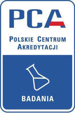 ZAKRES AKREDYTACJI LABORATORIUM BADAWCZEGO Nr AB 1095 wydany przez POLSKIE CENTRUM AKREDYTACJI 01-382 Warszawa, ul. Szczotkarska 42 Wydanie nr 8, Data wydania: 5 października 2015 r.