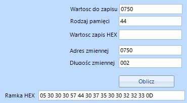 90 Mariusz Miziołek Możliwe odpowiedzi na zapytanie: potwierdzenie przyjęcia wartości do zapisu, potwierdzenie przyjęcia zakresu wartości do zapisu, przesłanie wartości komórki pamięci zgodnie ze