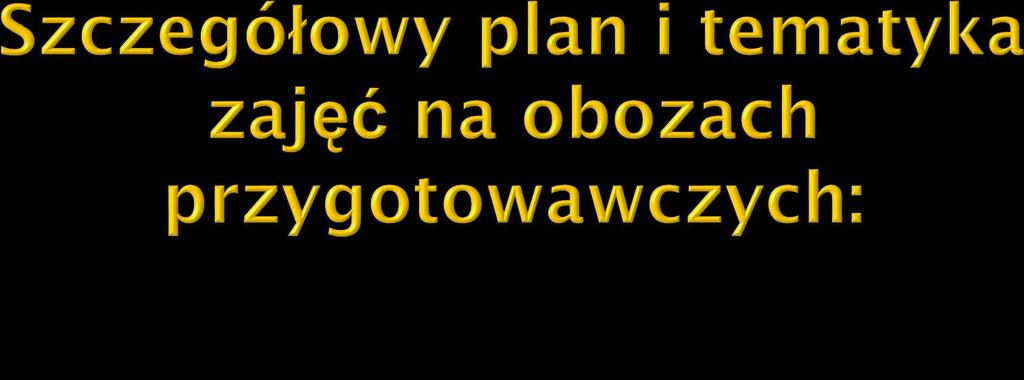 Szkolenia na wysokościach 4. Ratownictwo wodne 5.