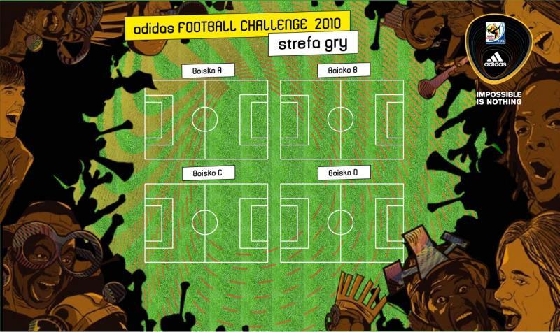 Uwaga!!! Przed rozpoczęciem każdych zawodów trzeba zarejestrować się w Biurze Zawodów! Turnieje eliminacyjne adidas FOOTBALL CHALLENGE 2010 08-09.05.2010r.