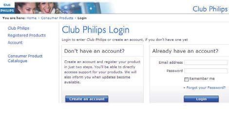 Registo Rejestracja Registrering Registe o seu NP3700 directamente em www.philips.com/welcome.