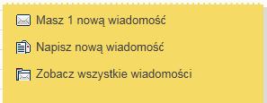 Informacje podstawowe o systemie Uczniowie Optivum NET + Wybrany adresat zostanie przeniesiony do