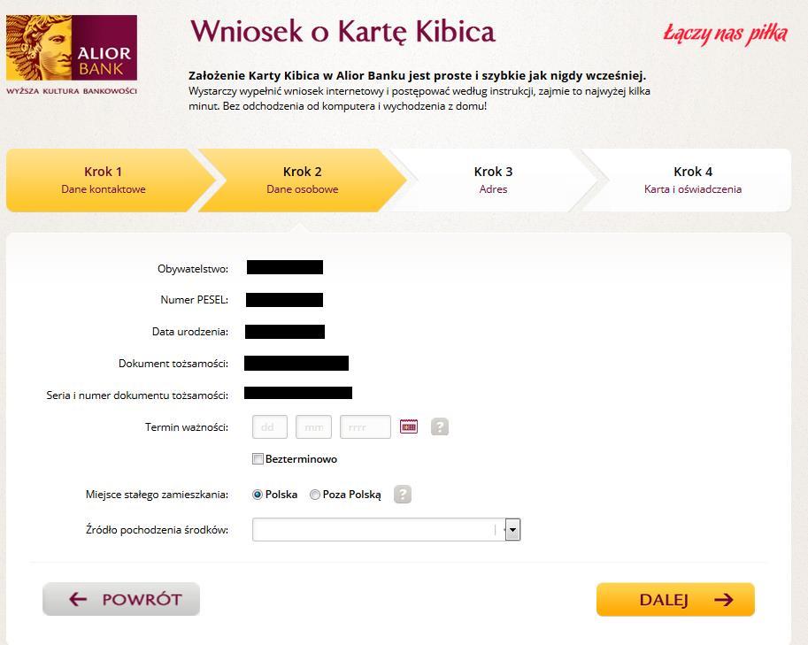 KROK 10 Uzupełnij brakujące dane