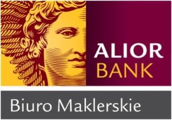Załącznik Nr 1 do Decyzji Nr 10/2017 Dyrektora Biura Maklerskiego Alior Bank S.A. dla umów zawartych do 16.04.2017 r.