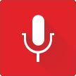 Voice Recorder The Voice Recorder app records audible files for you to use in a variety of ways. Recording a sound or voice 1 Tap > >. 2 Tap to begin recording. 3 Tap to end the recording.