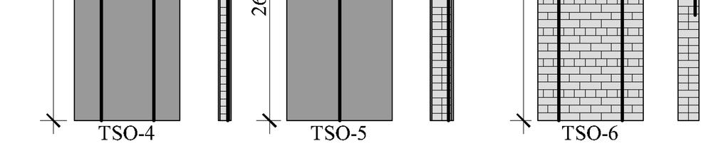 Model wzniesiono w laboratorium z na zaprawie cementowo-wapiennej (1:2:9), a następnie wzmocniono (TSO-4).