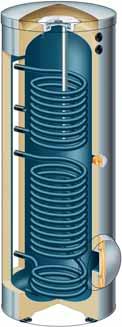3 1 Podgrzewacze wody firmy Viessmann do użytku w instalacjach słonecznych odznaczają się smukłym, cylindrycznym kształtem, wykonane są ze stali szlachetnej lub emaliowanej, posiadają ochronę