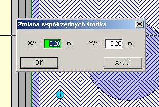 0 kąt: [P P] Kąt obrotu przyłożonego obciążenia. P (p) (q): [kn],[kn/m], 2 [kn/mp P] Wartość przyłożonego obciążenia. Okno nieaktywne, jeżeli jest zdefiniowana siła skupiona.