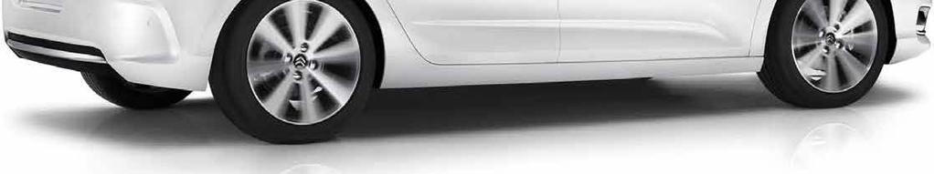 JAZDA SPOKOJNA DOSKONAŁE WŁAŚCIWOŚCI JEZDNE CITROËN C4 odznacza się czułym i precyzyjnym układem kierowniczym, a także świetną, charakterystyczną dla Marki, przyczepnością.