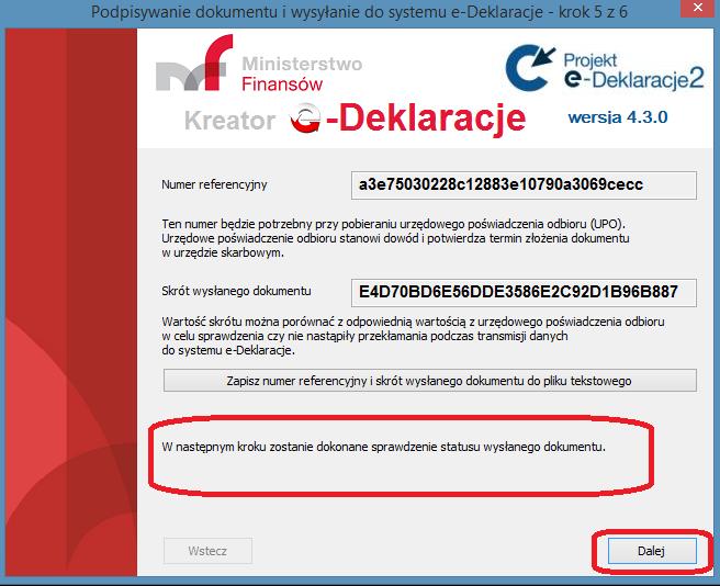 - po wysłaniu dokumentu: - przy użyciu formularza UPO wpisując numer referencyjny nadany wysłanemu
