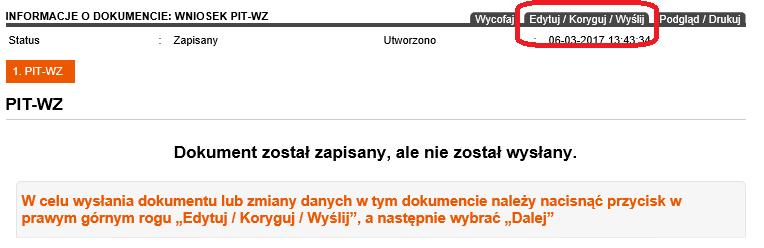 Krok 4 Krok 16 Na ekranie zostanie wyświetlony zapisany dokument.