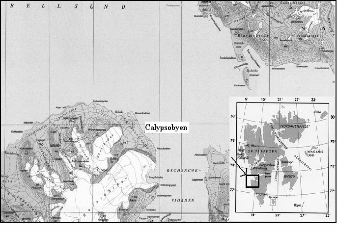 Rys. 1. Lokalizacja terenu badań Fig. 1. Location of research area Pierwsza wyprawa dotarła na miejsce 1 lipca 1986r. Jak wspominają: J. Repelewska-Pękalowa i K.