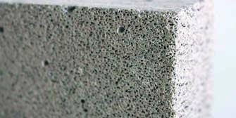 Rys. 1. Styropian [1] Rys. 2. Beton komórkowy [2] Praktycznie wszystkie stały i półstałe materiały są porowate w różnym stopniu.