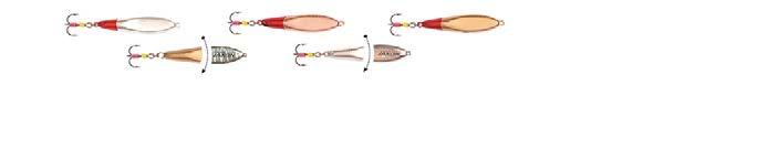 ZC CN ZP ZC SA BP-MA BP-MC SZ SN RH TR SP TR SN RH NB PR NC ZB BALANSÓWKI JAXON VERTICAL BV-XAL BV-XAL0 Vertical Jig Lures 4,0g 40mm A, B, C, D, E, F A B C D E F BV-XAL1 Vertical Jig Lures 7,0g 50mm