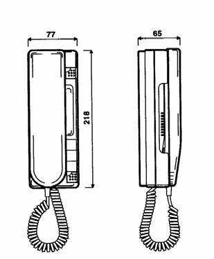 UNIFON NR REF. 1131/521 UVCHWYT SKOŚNY NR REF. 1130/120 UNIFON Z DODATKOWYM PRZYCISKIEM NR REF. 1131/521 UCHWYT SKOŚNY DO UNIFONU NR REF. 1130/120 Do zainstalowania unifonu nr ref.