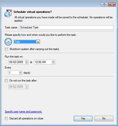 2. Wykonaj wszystkie operacje, które mają zostad zaplanowane; 3. Wywołaj okno dialogowe Save to Scheduler w Main Menu: Tools > Save to Scheduler ; 4.