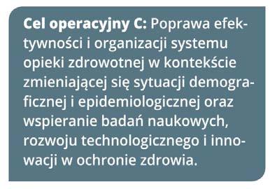 Zapewnienie efektywnego wsparcia dla systemu opieki zdrowotnej wymaga kontynuowania i wzmocnienia działań podjętych w latach 2007 2013 na rzecz poprawy jakości zarządzania w