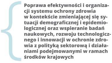 - przebudowa części traktu porodowego w budynku Milickiego Centrum Medycznego w Miliczu, - realizacja w powiecie tarnowskim programów promocji zdrowia prokreacyjnego, profilaktycznego dla kobiet