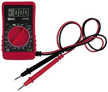 32,6 MΩ - częstotliwości: 32,6 khz - 150 khz - pojemności: 326 nf - 32,6 µf test tranzystora hfe test przewodnictwa / diody automatyczny przełączanik zakresów wyposażenie: przewody pomiarowe, bateria